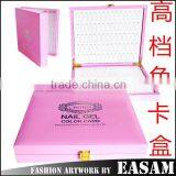 150 Colors CROWN Nail Gel Color Card,gel Polish Color Display Book