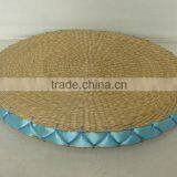 Eco-friendly Round Handmade Cushion From Seagrass