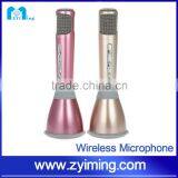 Zyiming Wholesale K068 KTV Karaoke Wireless Bluetooth Handset Microphone Cable for Smartphone and Tablet pc