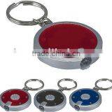 Promotional Wholesale Custom Disc Round LED Keychain