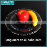 Cheap Bulk Clear 11" Glass Dinner Plates for Weddings