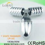 Handheld Derma Roller 3d Y Shape Body Massager With Solar Funtion thumbnail-4