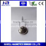 New design low price round pot magnet hook magnet Ningbo manufacturer