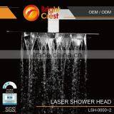 High Quality Bathroom Fixtures Rainfall Showerhead Without Handled thumbnail-6