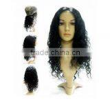 Fashional Synthetic Hair Ally Express Wholesale Cheap Non- Remy Mongolian Kinky Curly Hair thumbnail-1