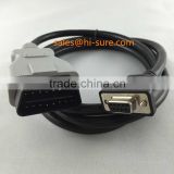 OBD2 Male to DB9P female cable for OBD2 scanner