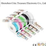 2 In1multifunction Charger Data Line Flexible Charger Line USB Cable for IPhone for Android thumbnail-1