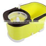 Plastic Mopnado Deluxe Walkable Spin Spring Cotton Mop Head With Antique Metal Bucket thumbnail-4