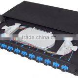 Indoor Waterproof Fiber Optic Distribution Box, 24 Port Optical Patch Panel thumbnail-3