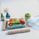 Square Bento Box Ultra-thin Platic Lunch Box With 3compartment thumbnail-3