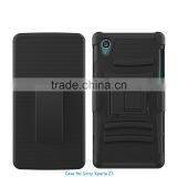 New Arrival PC Silicone Hybrid Slim Armor Case Moblie Phone Case for Sony Xperia z5 China Price thumbnail-1