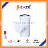 PVC Pipe Fitting Cleaning Tee thumbnail-1