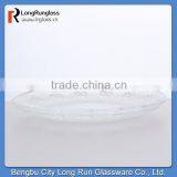 LongRun 2015 New Design Clear Glass Fruit Plate Wholesale
