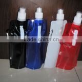 2010 new portable water bag with a spout