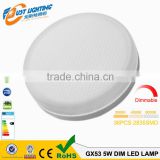 GX53 2835 30D Glass Housing CE RoHS REACH Approved 6w 2835SMD Dimmable GX53 LED Lamp