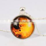 Latest Design Alloy Pendent Jewelry Gift Silver Necklace thumbnail-3