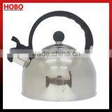 2.0L Stainlesss Steel Red Colour Whistling Kettle Tea Kettle Tea Pot thumbnail-1