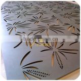 aluminum laser cut panel for facade and architect Project
