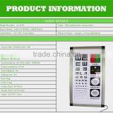2.5m Professional Visual Acuity Chart "C Letters and Aluminum Frame"