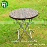 Cheap Outdoor Folding Rattan Table