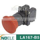 Mushroom Emergency Stop Push Button Switch. Silver Contact XB5-AS