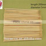 Chinese Manufacture 20cm Long High Quality Bamboo Food Sticks in Bulk