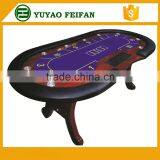 Luxury poker table casino texas holdem poker table with good quality