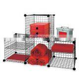 Grid Wire Modular Shelving and Storage Cubes (FH-ALW0019)