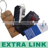 Factory Price Best Quality Fashionable Price Holder Strip Luggage Pvc Garments Hangtag Printing (We Supply Factory Price)