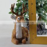 cute Plush unstuffed animal deer decorative table gift items from china