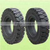 7.00-12/5.00 Resilient Rubber Tires , Airless Industrial Tires thumbnail-1