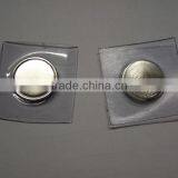 D19x1.58mm Single Pole Magnet With PVC for Quilted Wallets thumbnail-1