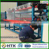 HTK Factory Automatic Artificial Leaf Chain Link Fencing Making Machine thumbnail-5