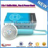 New Product Summer Power Bank Mini USB Fan Selfie Stick With Fan Factory Wholesale thumbnail-4