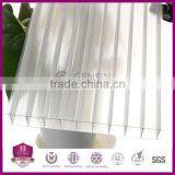 32mm Polycarbonate Sheet Hollow For Stadium Project Skylite Roofing PC Panel High Light Transmission Heat Insulation UV Coating thumbnail-3