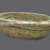Manufacture and Exporter Dark Green Onyx Bathtub, Medium Green Onyx Bathtub, Light Green Onyx Bathtub, MultiGreen Onyx Bathtub thumbnail-1