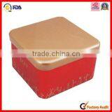 Reputational Metal Easy Open Square Food Tin Box thumbnail-5