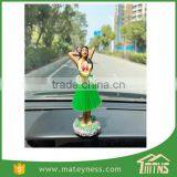 Posing Mini Doll Hula Girl Dashboard thumbnail-5