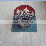 Natural Black Slate Coaster With Glass Strawberry Jar thumbnail-4