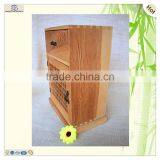 Wholesale Cabinet Style Drawer Door Jewelry Display Box thumbnail-2