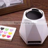 Colorful Dazzle LED Light Mini Crack Bluetooth Speaker With LED Clock thumbnail-2