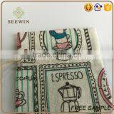 Drawstring Printed Printed Artificial Jute Bag thumbnail-3