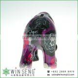 Wholesale Hand Painted OEM Art Decor Cute Novelty Ceramic Elephant Money Bank thumbnail-3