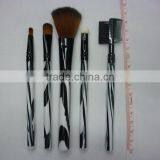 Promotional Make up Kit 5 Pcs Makeup Brush Set With Pvc Case thumbnail-3