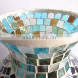 Color Scalloped Shape Mosaic Handmade Rustic Vase Single Types of Flower Vase thumbnail-5