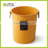 Emc High Quality Ring Handle Plastic Trash Can PP Dustin Bin Home Wasteb Bin thumbnail-1