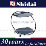 Adjustable Coffee Dining Table, High End Coffee Table, Round Coffee Table With Stools TA73 thumbnail-1