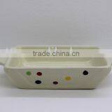 Mini Rectangle Bakeware With Dots for Kid thumbnail-1