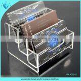 2015 Hot Sale Black Acrylic Business Card Holder thumbnail-4