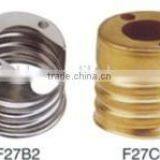 Copper/nickel-plated Copper/brass/aluminum Screwshell E40/e39/e27/e26 Lighting Lampholder Fitting thumbnail-5